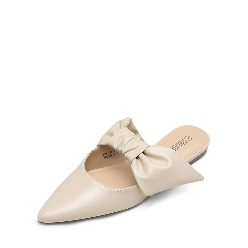 Womens bow mules 2025